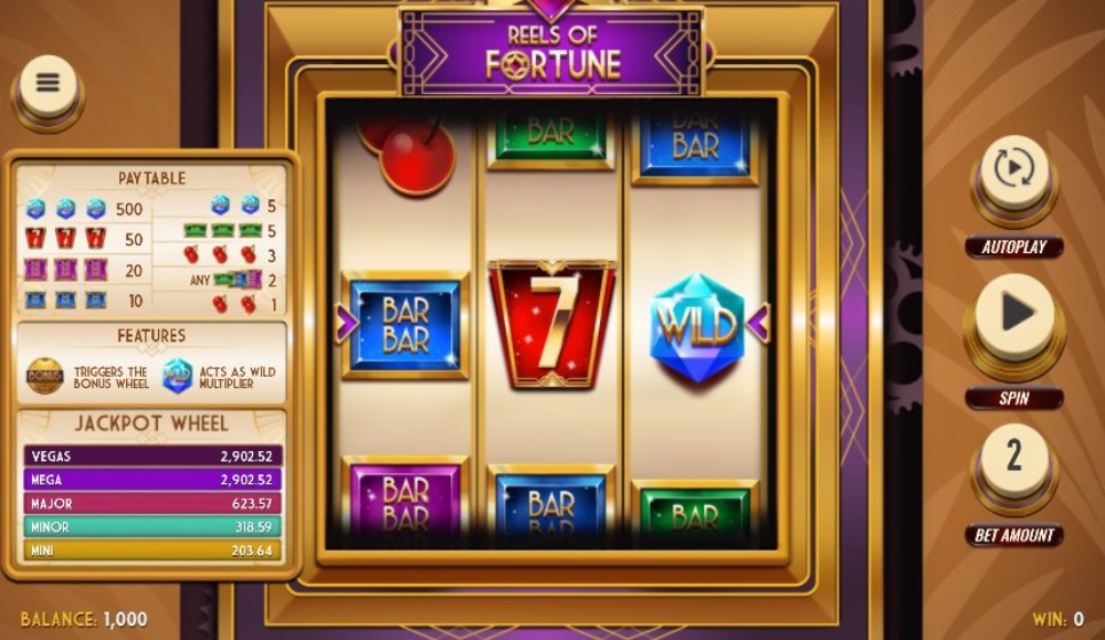 reels of fortune slot