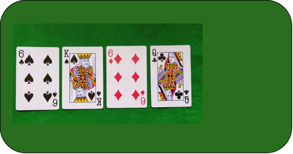 Texas Holdem turn card being dealt