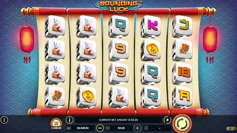 bounding luck slot