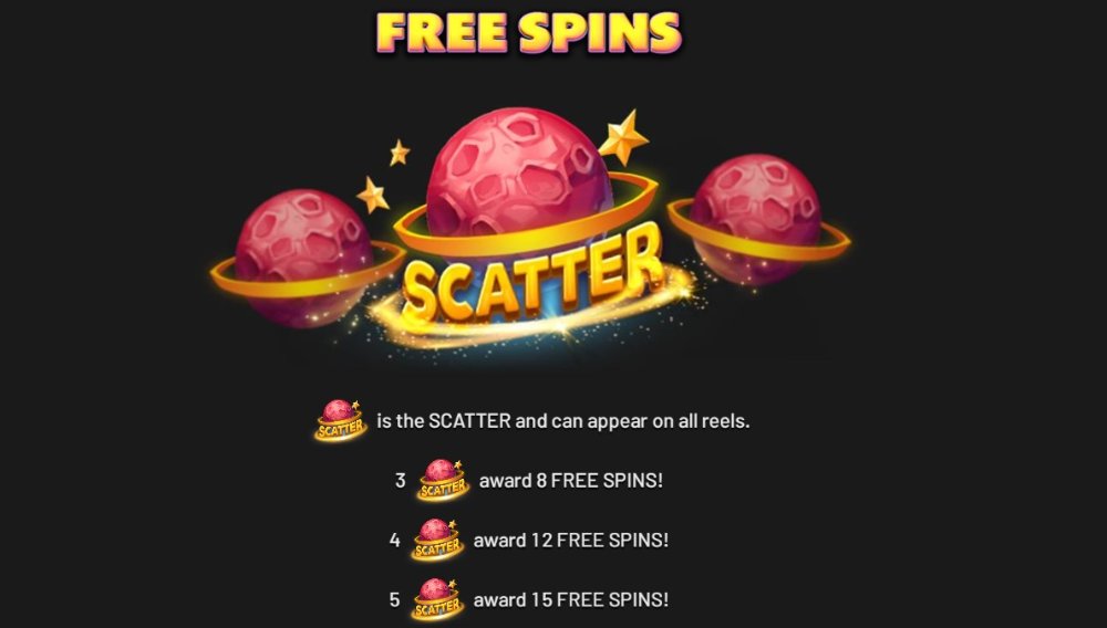 free spins and scatters
