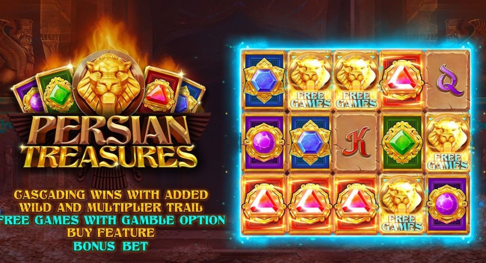 persian treasures slot intro