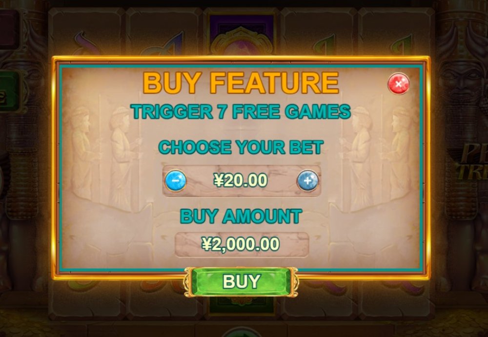 persian treasurtes buy feature