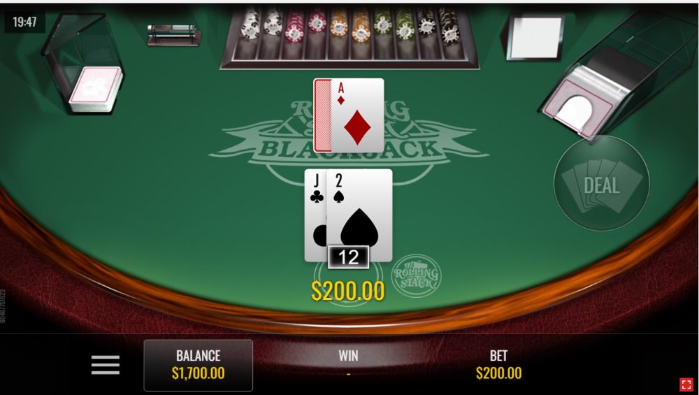 rolling stack blackjack