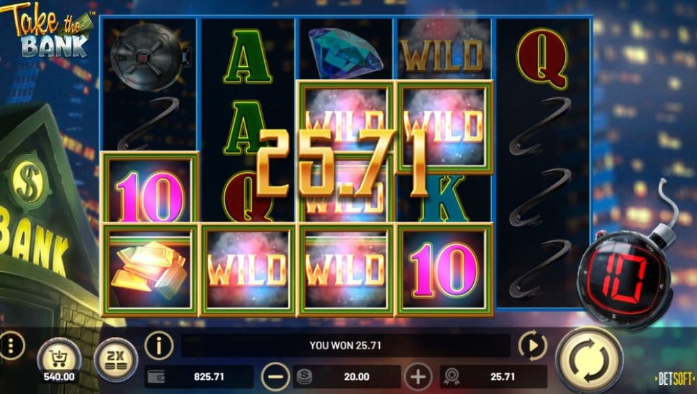 Take the Bank Slot Gameplay