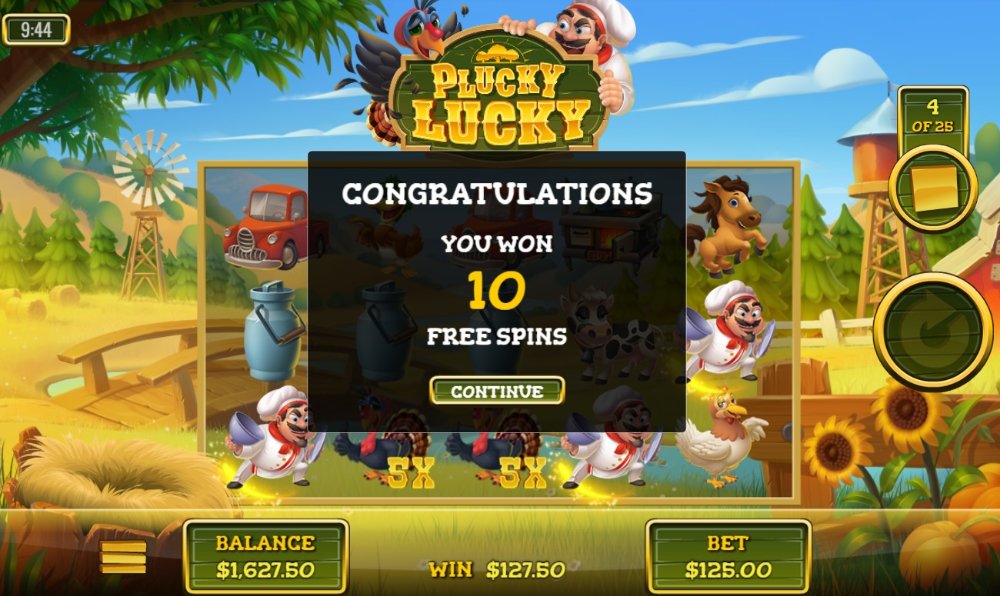 lucky plucky freespins