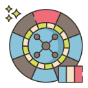 french roulette icon