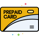 prepaid card icon