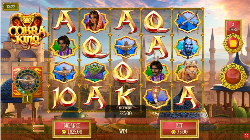 cobrta king slot win