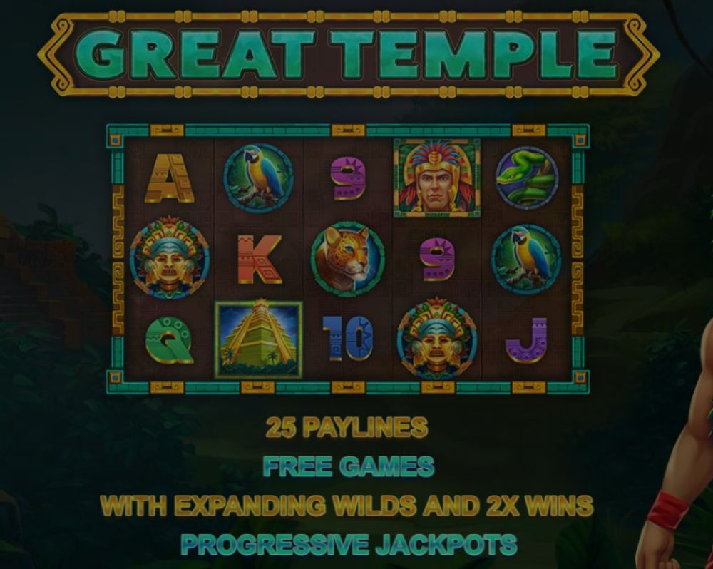 great temple slot symbols