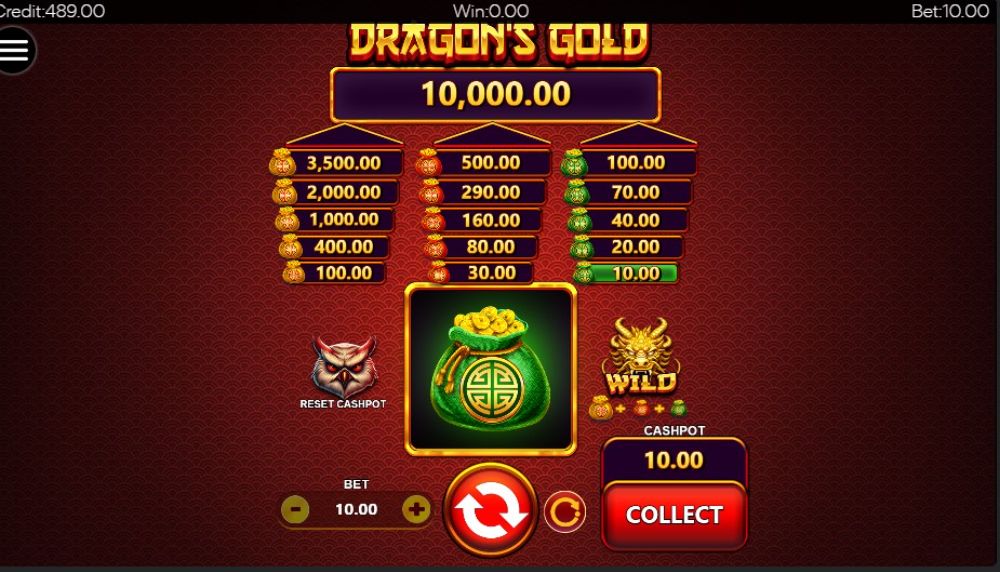 dragons gold slot