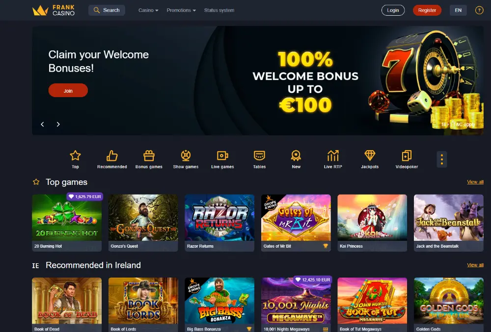 Euro Online Casinos Best European Online Casinos 2024 Casino Whizz