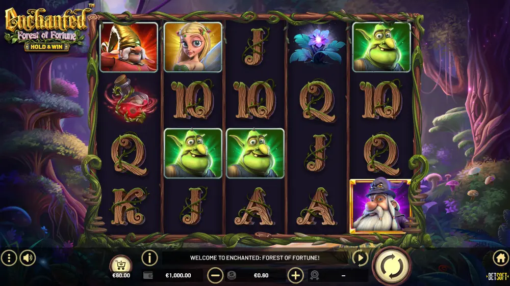 enchanted forest of fortune slot gameplay