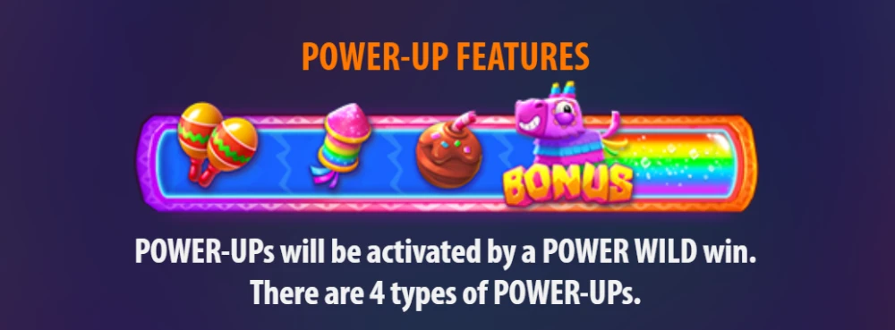 candy glypth power up feature