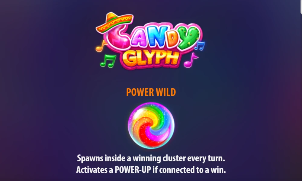 candy glypth power wild