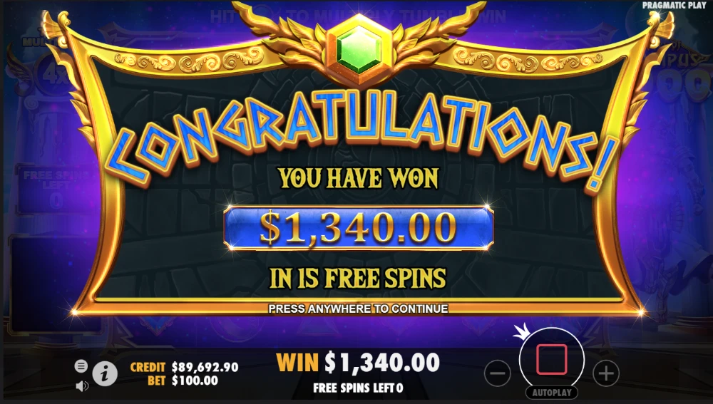 gates of olymous 1000 slot win