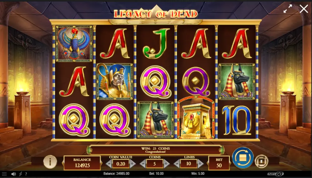 legacy of the dead slot