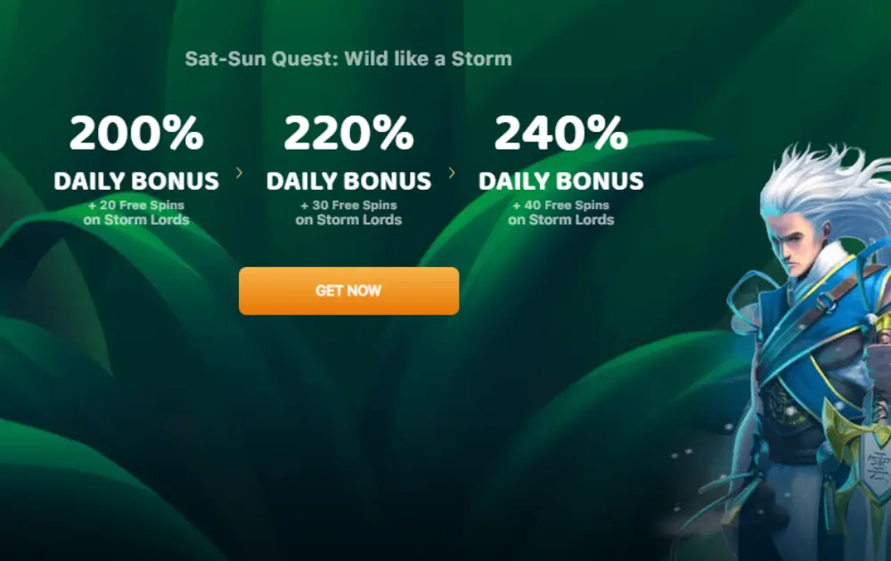 lucky casino weekend bonus