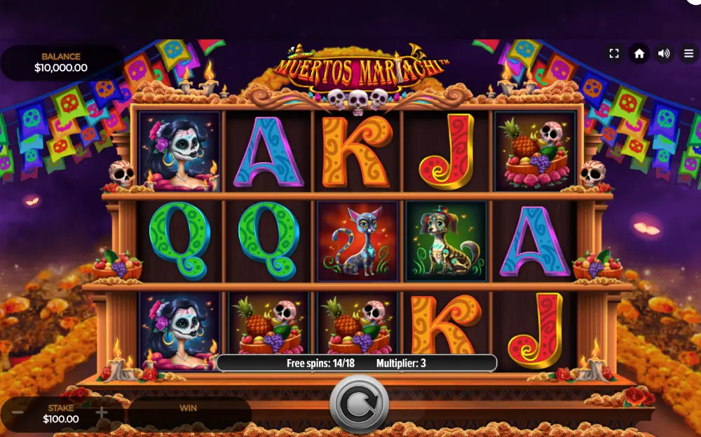 muertos mariachis slot