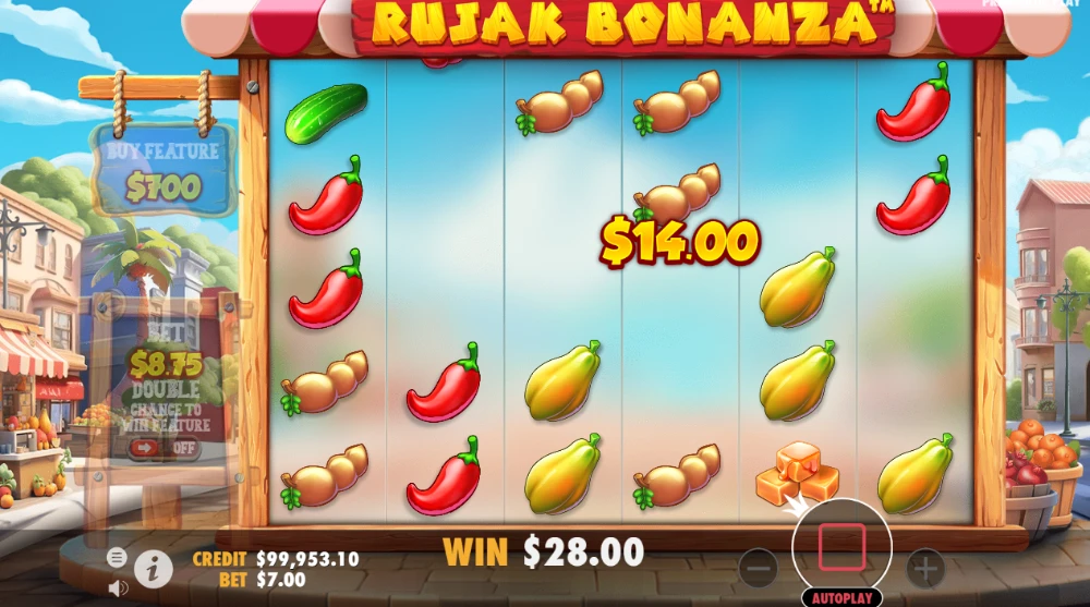 Rujak Bonanza Slot Reivew & How To Play + Bonuses