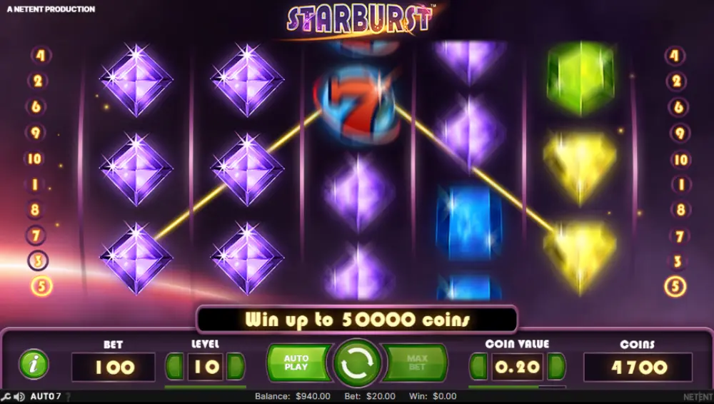 starburst slot gameplay