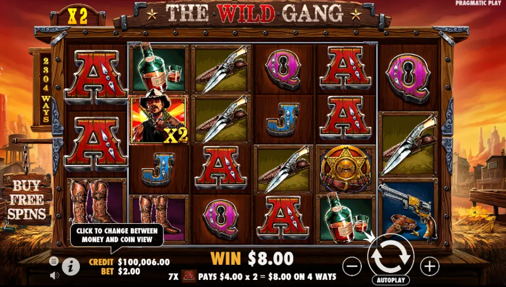 the wild gang slot