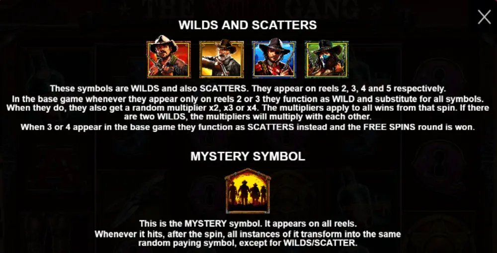 the wild gang wilds scatters