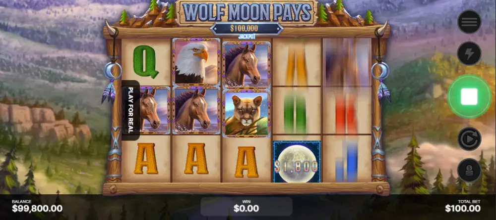 wolf moon pays slot gameplay