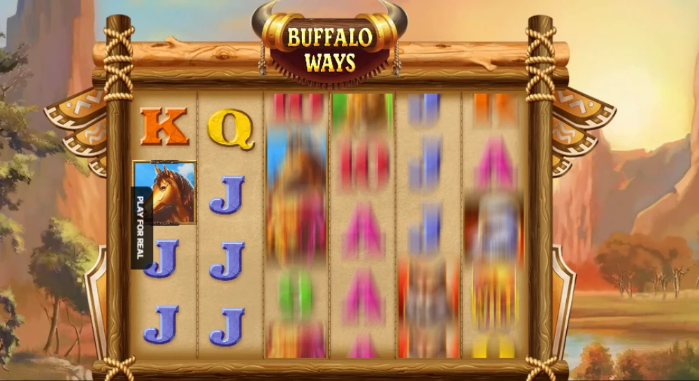 buffalo ways slot spin