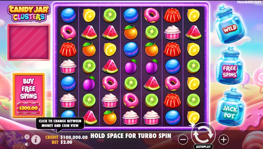 candy jar clusters slot