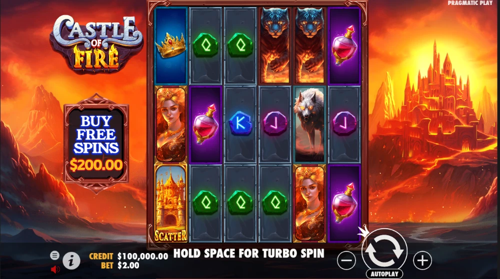 castle of fire slot game