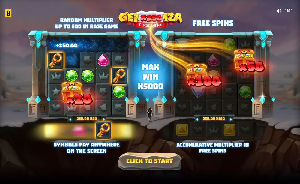 gemza slot features