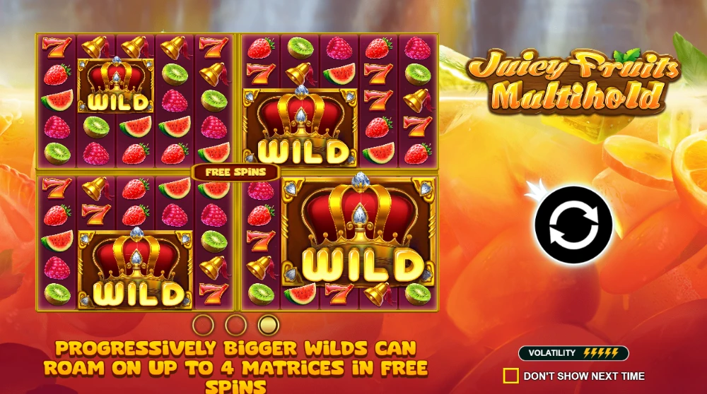 juciy fruits slot features