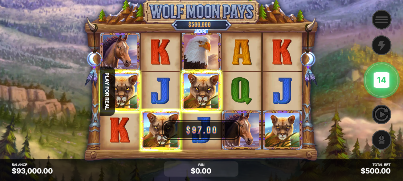 wolf moon pays slot win