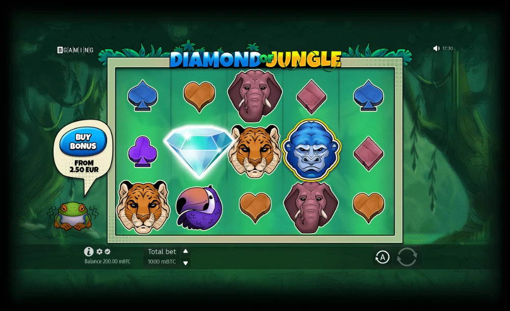 diamond of the jungle slot