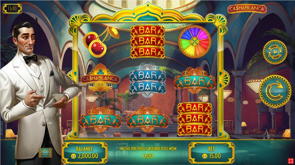 cashablanca slot gameplay