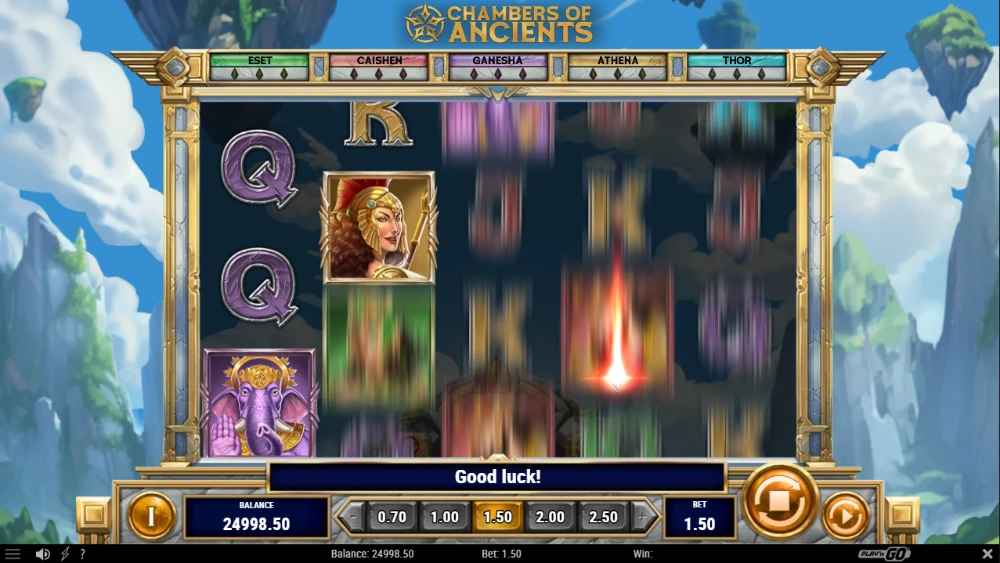 chambers of ancients slot spin