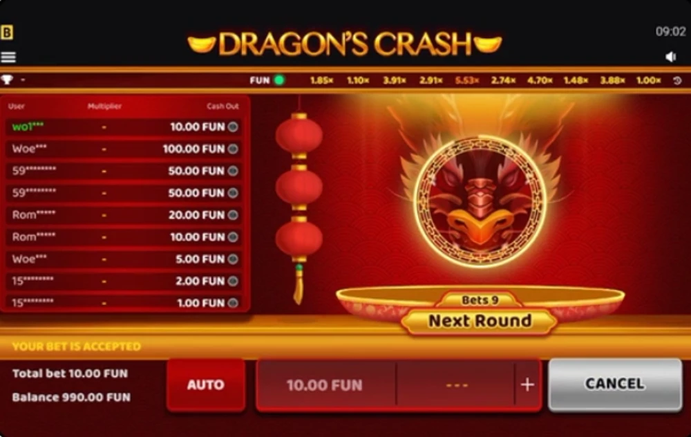 dragons crash features