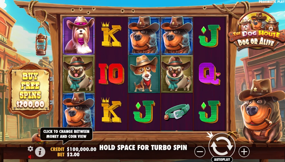 the dog house dog or alive slot game