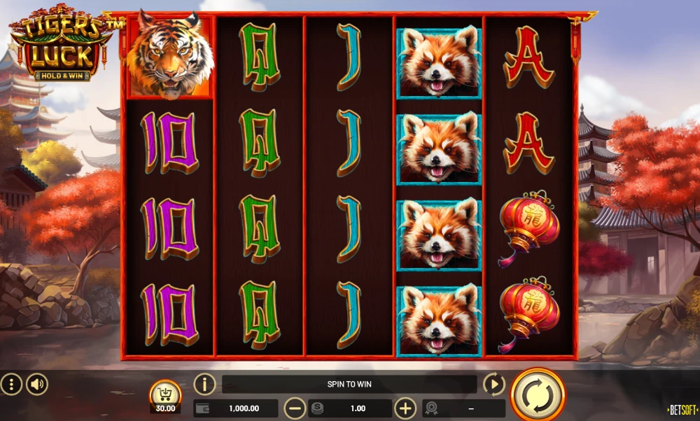 tigers luck slot