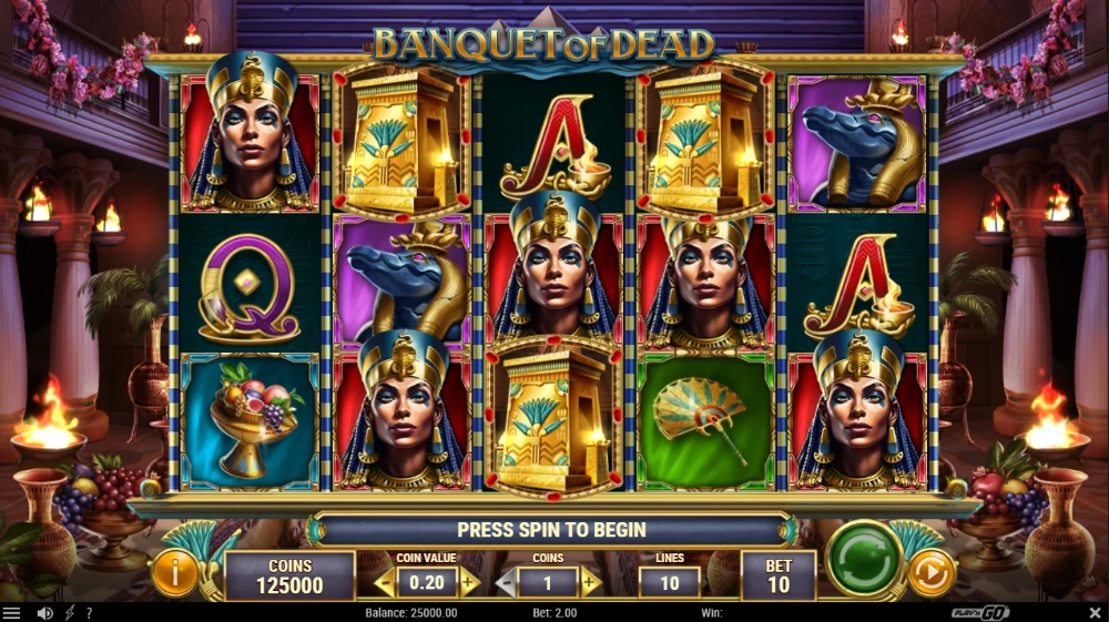 banquet of the dead slot game