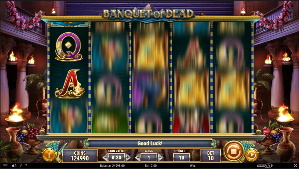 banquet of the dead slot spin
