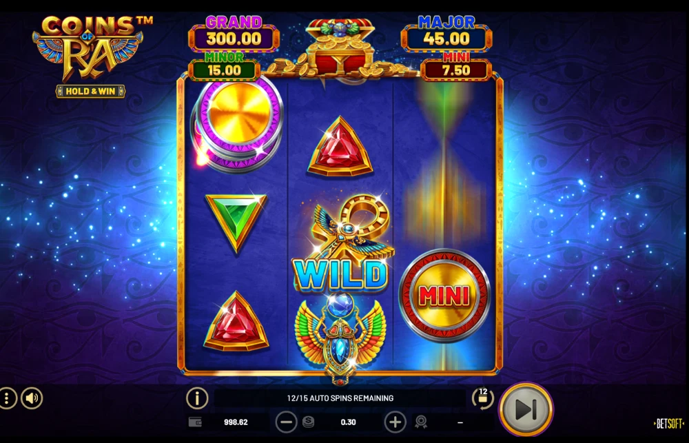 coins of ra slot spin