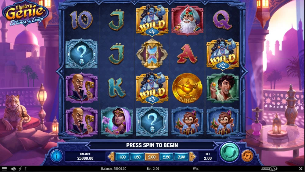 mystery genie slot game