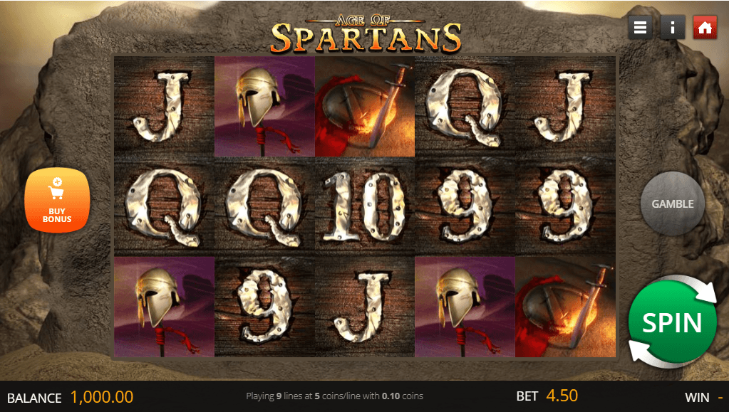Age of Spartans Spin16 Slot