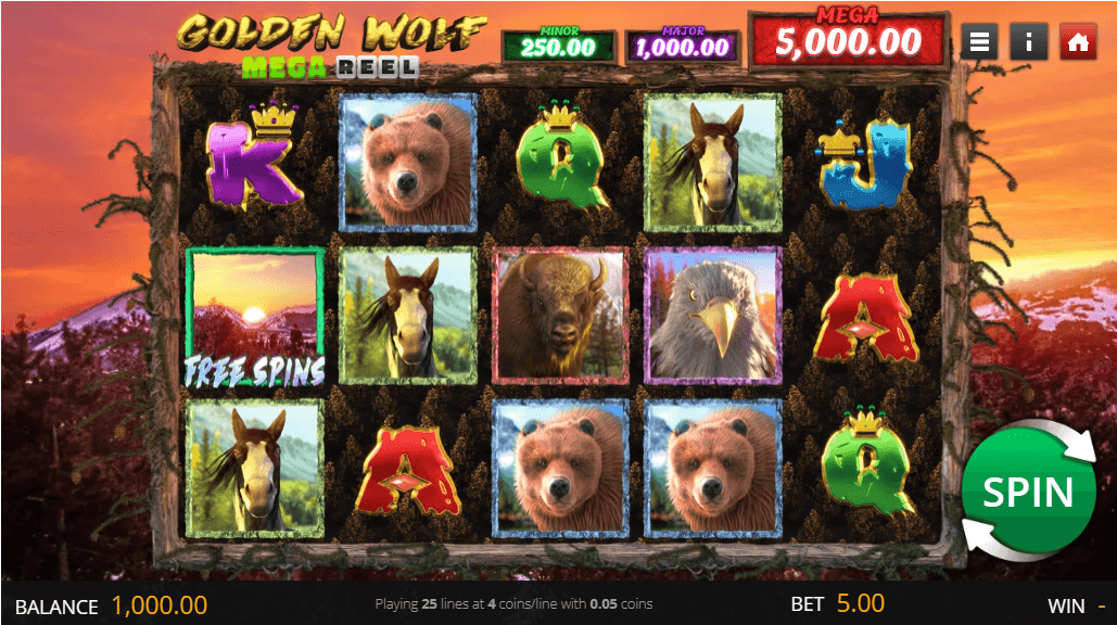 Golden Wolf Slot Game