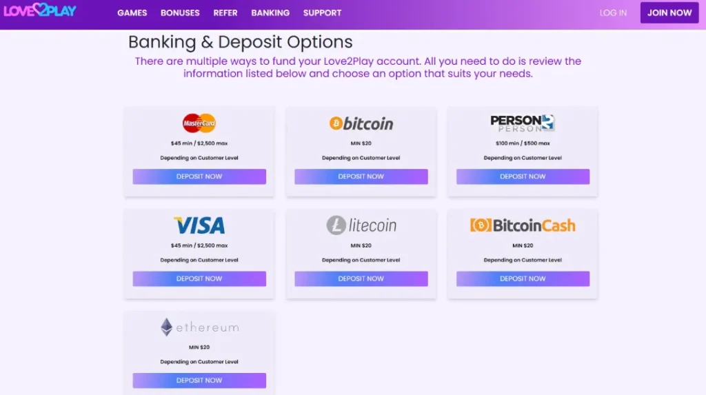 Love2Play Private Banking Cashier