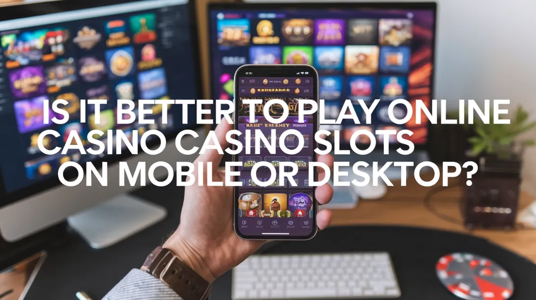 desktop or mobile slots