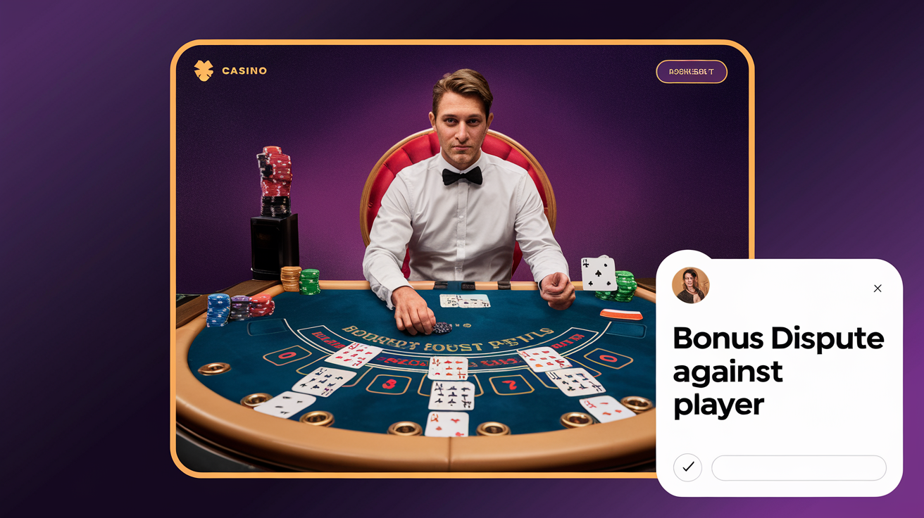 disputing a lost casino bonus with support