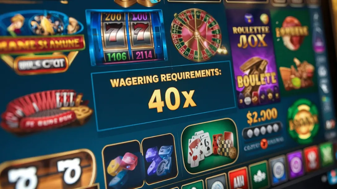 casino bonus wagering requirement explained