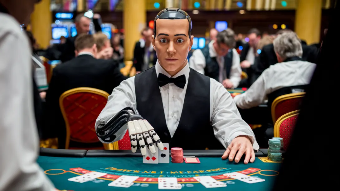 fake live casino player